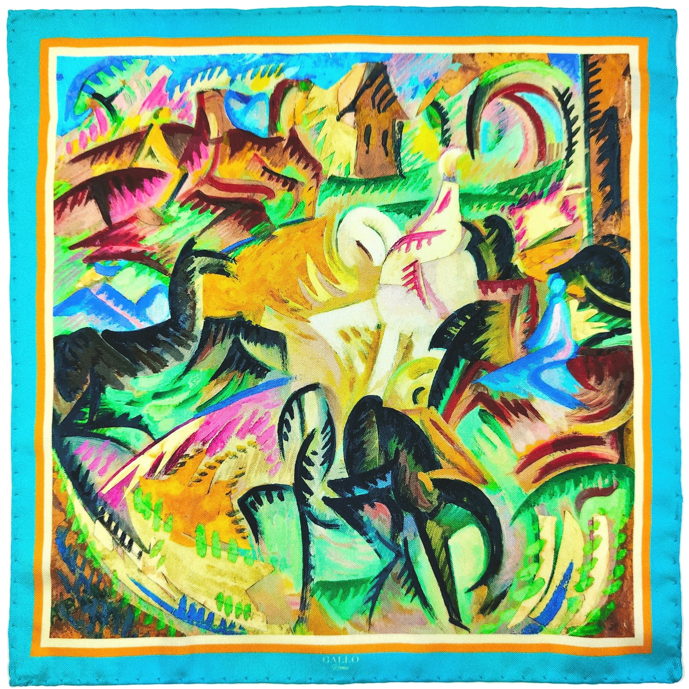 Pocket decorative horses