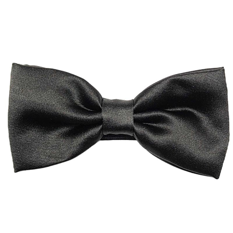 papillon annodato in seta nero pre-knotted bowtie black silk sartoria gallo1